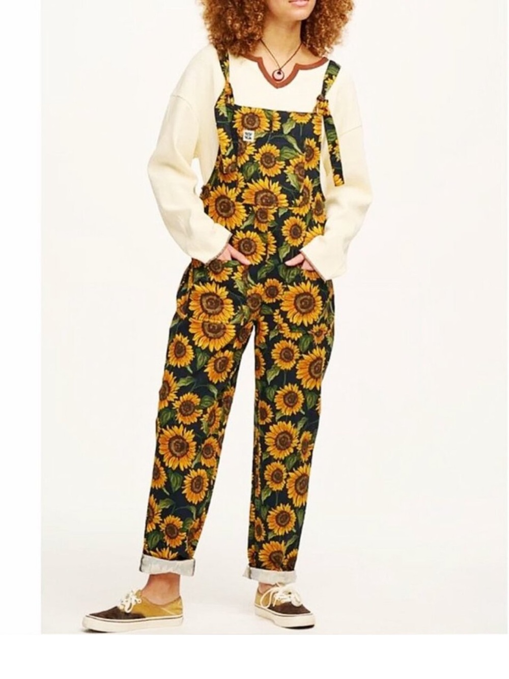 Lucy & Yak Sunflower Original Dungaree Organic Cotton Overalls Dungarees - Picture 15 of 15